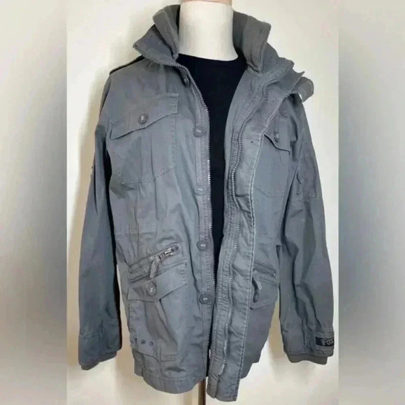 Fox Head | Fox Co | Fox Racing Utility Jacket | Motocross Rider | Grey XL - Picture 2 of 6